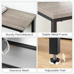 HOOBRO 29.5" Narrow Console Table, 3-Tier Entryway Table, Thin Sofa Table - Image 7