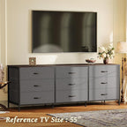 Huuger 63 Inch Dresser for Bedroom, Dresser for Closet - Image 5