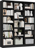 FACBOTALL Triple Wide Bookshelf, 6 Tier Large Bookshelf, Bookcase by FACBOTALL