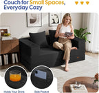 COMAX Futon Sofa Bed, 4‑in‑1 Convertible Sofa Bed, Folding Boneless Couches - Image 3