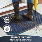 Front Door Mat Outside Entrance, Heavy Duty Waterproof Doormat | 29.5"x17" - Image 3