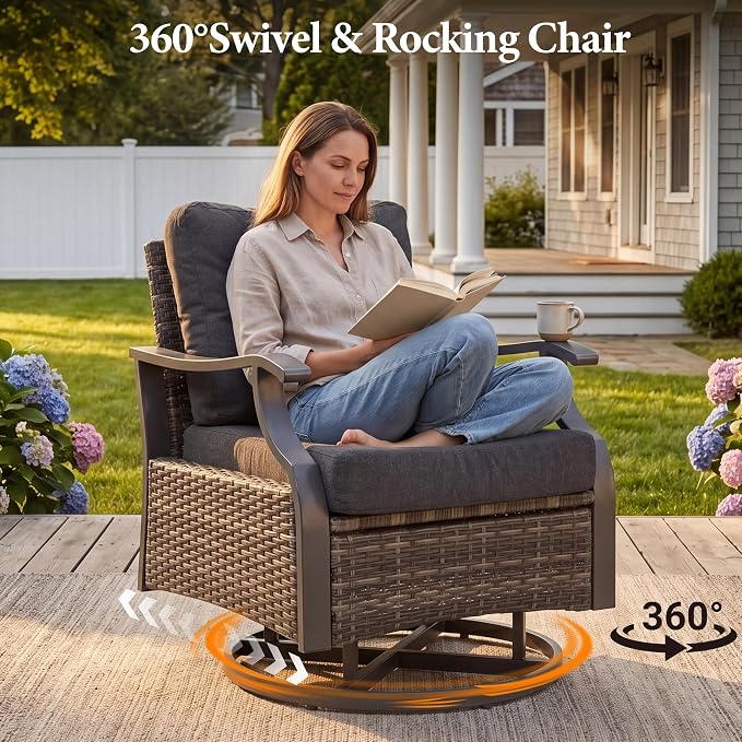 6 Pieces Outdoor Conversation Sets - Image 3