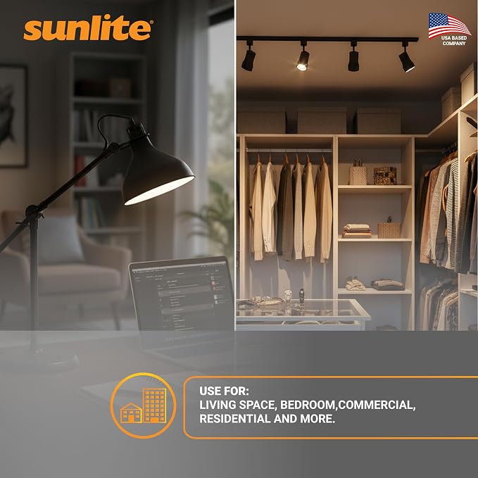 Sunlite LED R14 Mini Flood Light Bulbs, 4 Watts, 280 Lumens, Intermediate Base - Image 6