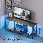 JARHETUN TV Stand with LED Lights - Image 5