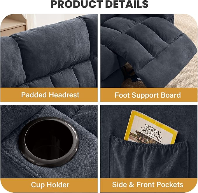 BOSMILLER Reclining Loveseat - Image 4