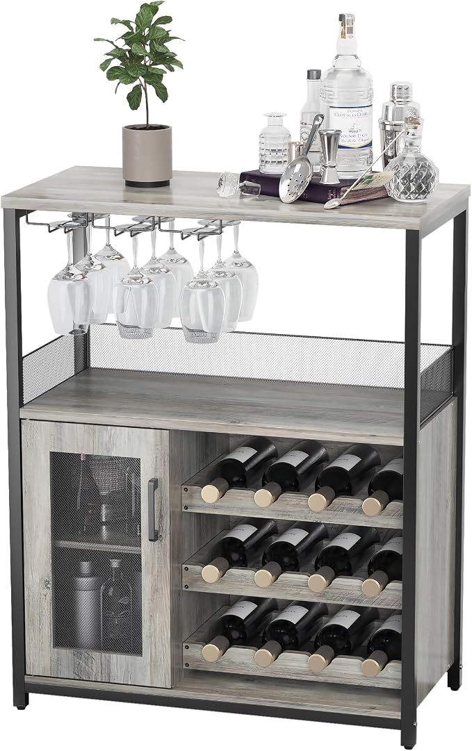 Takywep Wine Bar Cabinet, Coffee Bar Cabinet by HOME