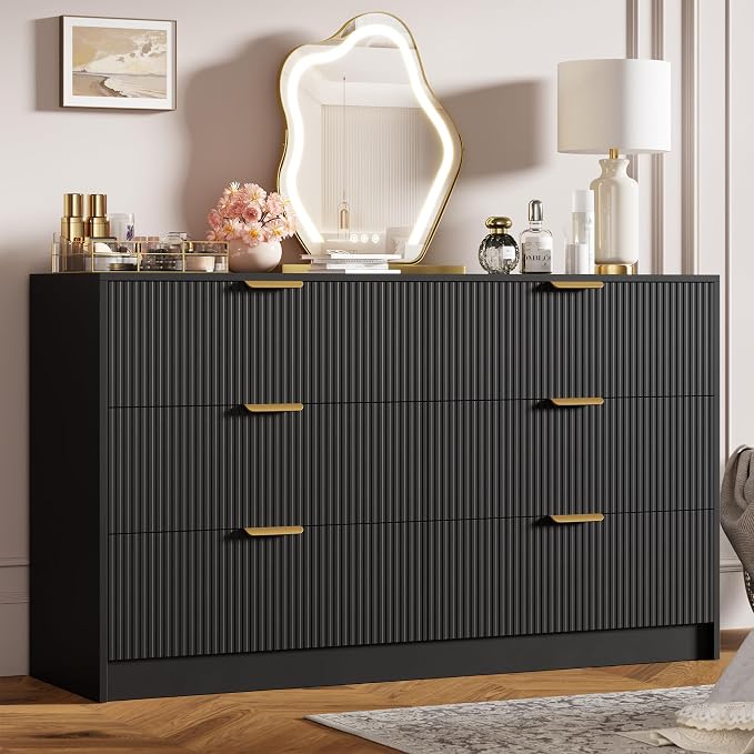 Garvee 6 Drawers Dresser for Bedroom - Image 5