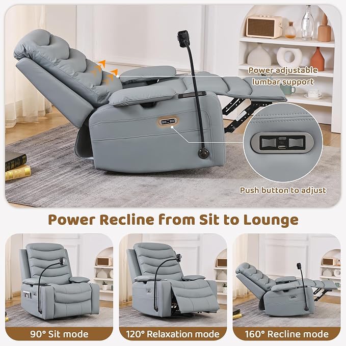 Olela Nursery Glider Recliner Chair - Image 4