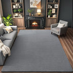 6x9 Area Rugs for Living Room Non Slip Dorm Bedroom Rug, Minimalist Washable - Image 2
