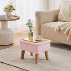 Storage Ottoman, Small Foot Stool Ottoman - Image 6