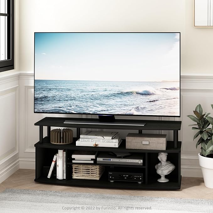 Furinno Jaya Large Entertainment Center Hold up to 55-in TV - Image 3