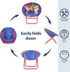 Paw Patrol Chase, Rubble and Marshall Toddler 19” Folding Saucer™ Chair - Image 5