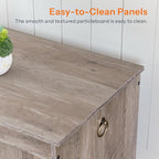 HOOBRO Storage Bench, 39.3" Retro Wooden Storage Chest, Wooden Storage Trunk - Image 8