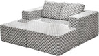 Hobestluk Modular Sectional Sofa Memory Foam Couch Sofa Bed Loveseat - Image 9