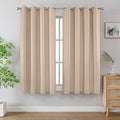 Joydeco Blackout Curtains 63 Inch Length 2 Panels Set, Thermal Insulated Long by JOYDECO