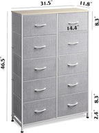 WLIVE Tall Dressers for Bedroom - Image 3