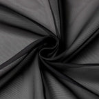 Extra Long Sheer Black Curtains - Image 9
