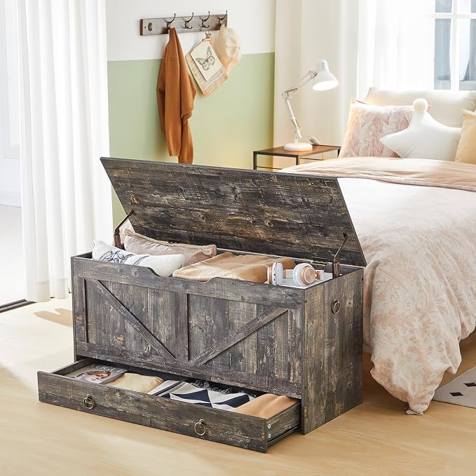 HOOBRO Storage Chest, 39.3" Toy Chest - Image 2