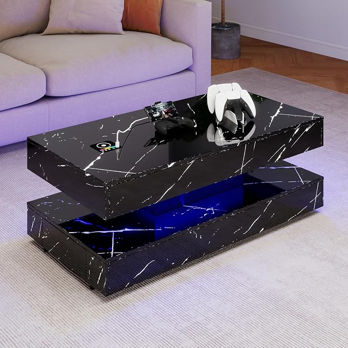 47.2" LED Smart Coffee Table - Image 9