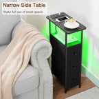 LOAKEKEL Narrow End Table Living Room - Image 4