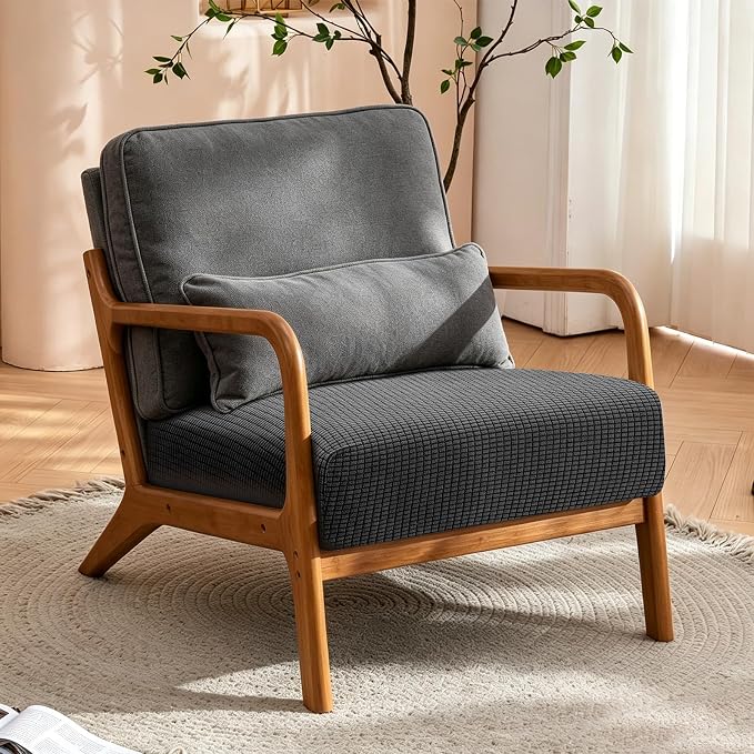 Fuloon Couch Cushion Slipcover, Super Stretch Individual Sofa Covers | 1 Pack - Image 3