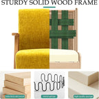 2 Pcs Home Accent Chair Mid Century Modern Accent Chair - Image 4