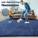 8x10 Area Rugs for Living Room: Fluffy Shag Soft Washable Rug Large Fuzzy Plush - Image 7