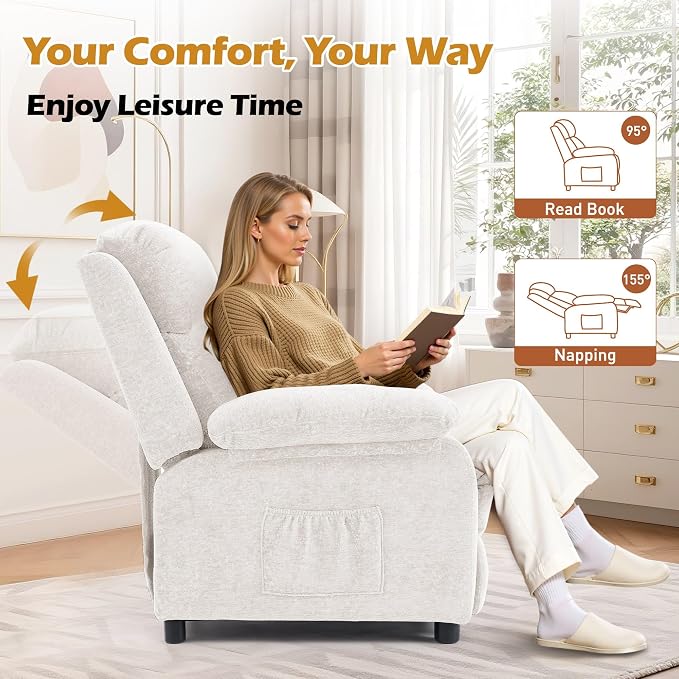 Korser Recliner Chair, Living Room Chairs - Image 3