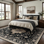 RELEANY Washable Area Rug, Large 9'x12', Water Repellent, Pet Friendly - Image 2