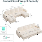 LINSY HOME Sectional Sleeper Sofa - Image 2