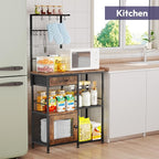 SWTYMIKI Coffee Bar with Hanging Rack - Image 5