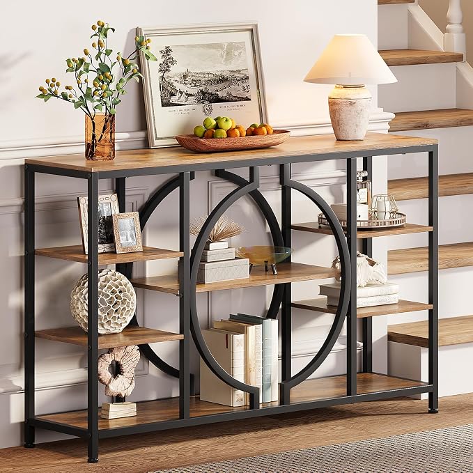 GiftGo 47" Industrial Console Tables - Image 3