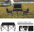 Oversized 4 Pcs Camping Chair Set - Image 6
