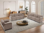 HAOMARKETS Corduroy Sofa Set, Upholstered Armchair and 3-Seater Sofa Sofa Set - Image 6