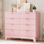 Xixini Fluted Dresser for Bedroom - Image 4