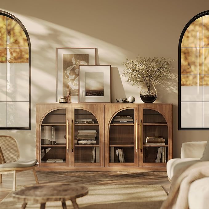BELLEZE 65" Arched Sideboard by BELLEZE