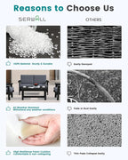 SERWALL Patio Furniture Set - Image 7