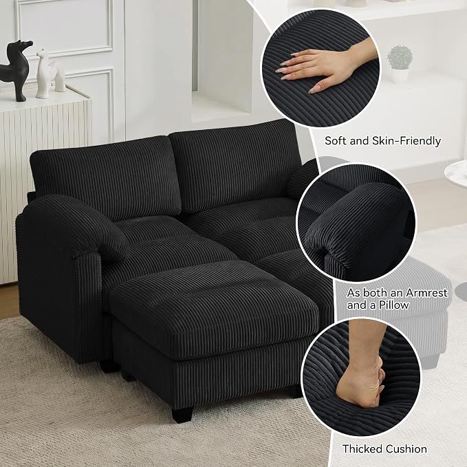 61'' Modular Loveseat Sofa - Image 3
