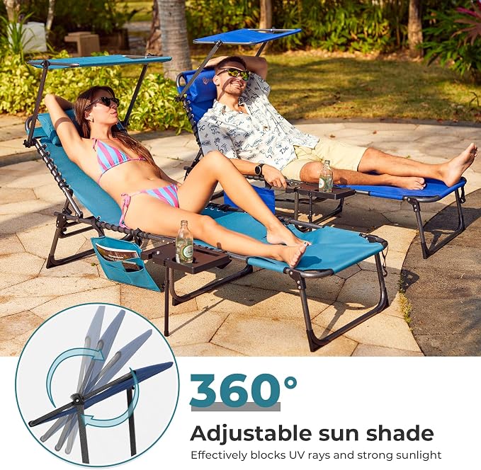 FUNDANGO 4 in 1 Tanning Chair - Image 4