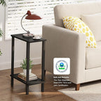 TUTOTAK Small Side Table, Narrow End Table, Skinny Sofa Table, Slim Nightstand - Image 4