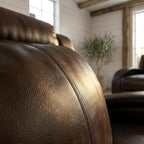 Recliner Sofa Set 3 Piece Living Room Furniture Set Couch Sectional Leather - Image 8