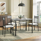 NAFORT 5 Piece Dining Table Set - Image 9