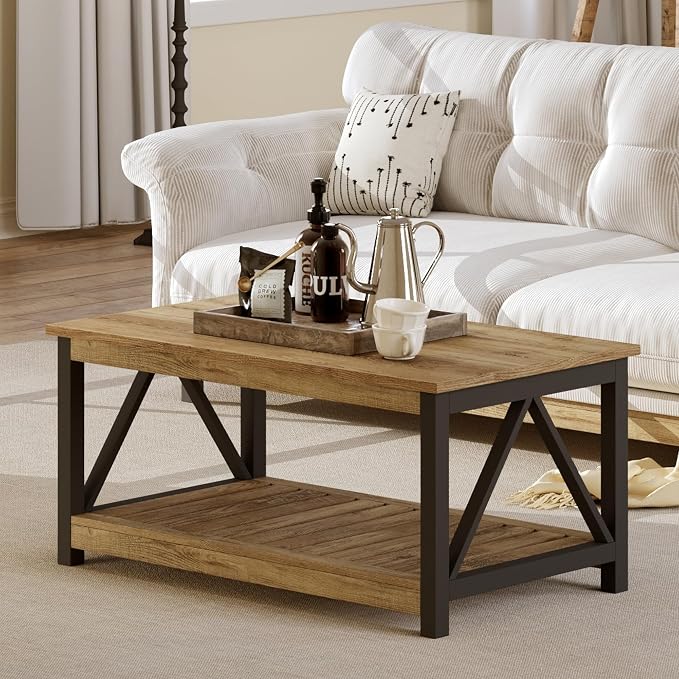 ChooChoo Farmhouse Coffee Table - Image 2