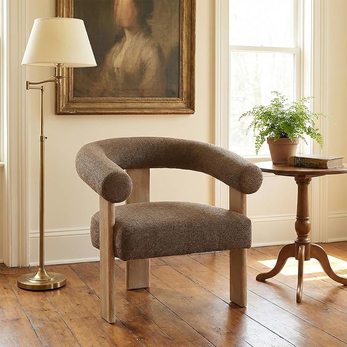 VKNOW Accent Chair Living Room Chair, Modern Upholstered Arm Chair - Image 7