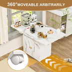 Folding Dining Table for 4-6 - Image 3