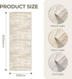 3x8 Runner Rug Non Slip, Washable Hallway Runner Rug, Nursery Room, Soft Runner - Image 2