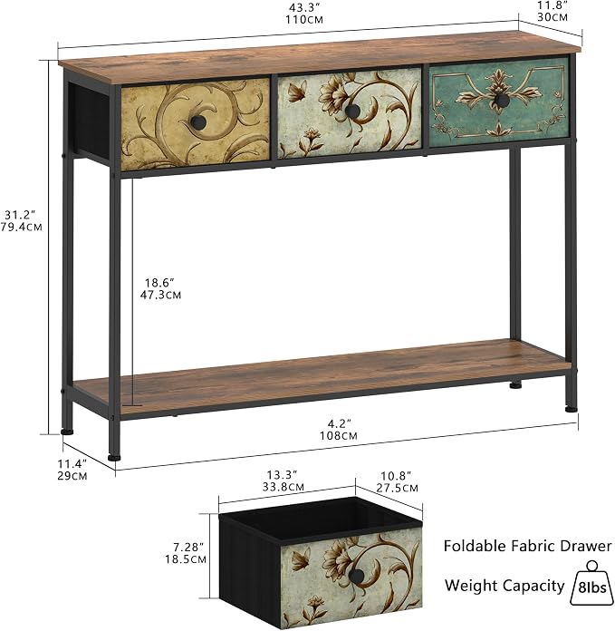 Tohomeor Entryway Console Table - Image 2