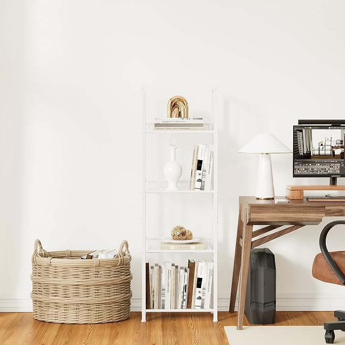 Bookshelf Storage Shelf Small Bookcase Freestanding Storage Stand - Image 4
