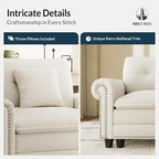 HERA'S HOUSE 3 Pieces Modular Sectional Sofa Sets, Oversized Couch Set - Image 6