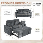 Hanherry 59" Loveseat Sofa - Image 3
